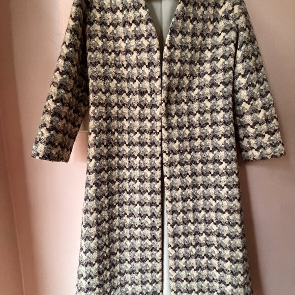 YVES SAINT LAURENT Vintage YSL ONE OF A KIND Tweed Wool Coat - Picture 7 of 16